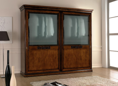 Kleiderschrank Holzschrank Schrank Massive Schlafzimmer Möbel Holz Echtholz Neu